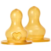 Tetină pentru biberon Bibs Slow flow Unisex / / Yelow