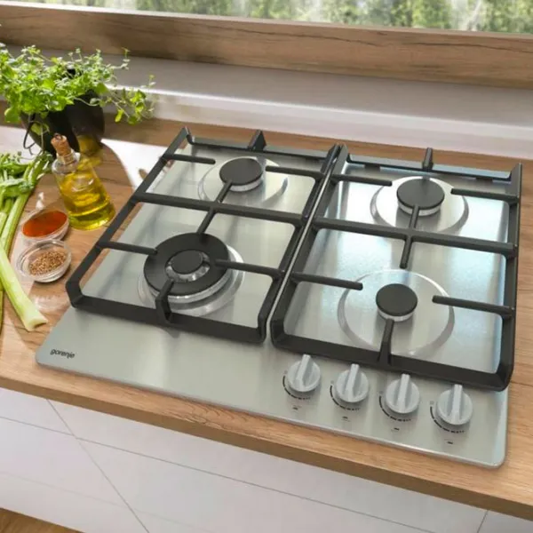 Plită încorporabilă pe gaz Gorenje GW 641 XHF Inox / Inox photo 9