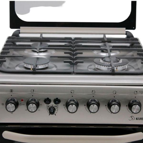 Aragaz KUBB TDS7302MGALtVss Lux FFD Pe gaz/ Inox/ Black photo 4