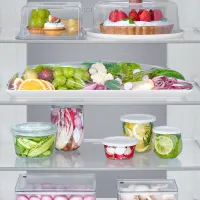 Frigider Samsung RB53DG703ES9EO cu congelator jos 538 l / 203 cm / Inox photo 9