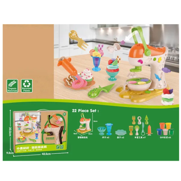 Set de plastilină ChiToys 86631  Multicolor / 3+ photo 2 Set de plastilină ChiToys 86631  Multicolor / 3+ photo 2