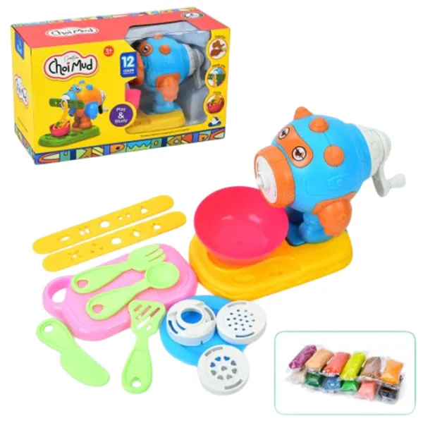 Set de plastilină ChoiMud 40973 Multicolor / 3+ photo 1 Set de plastilină ChoiMud 40973 Multicolor / 3+ photo 1