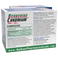 Condroprotectoare Balkan Pharmaceuticals Berberine+Chromium (4840982012662-1) 500 g photo 3
