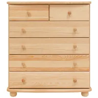 Comodă Drewmax KD154 92 x 85 x 42 / Lemn / Multicolor