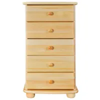 Комод Drewmax KD160 92 x 45 x 42см / Дерево / Разноцветный