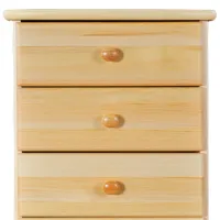 Комод Drewmax KD160 92 x 45 x 42см / Дерево / Разноцветный photo 2