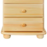 Комод Drewmax KD160 92 x 45 x 42см / Дерево / Разноцветный photo 3