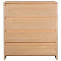 Комод Drewmax KD175 85 x 90 x 40см / Дерево / Разноцветный