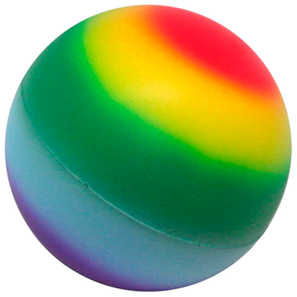 Jucărie antistres Essa Toys Squishy Rainbow Ball Multicolor / 3+ photo 1