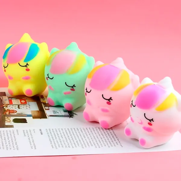 Jucărie antistres Essa Toys Squishy Unicorn Multicolor / 6+ photo 2