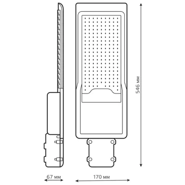 Corp de iluminat LED GAUSS Avenue 120 W /  photo 4