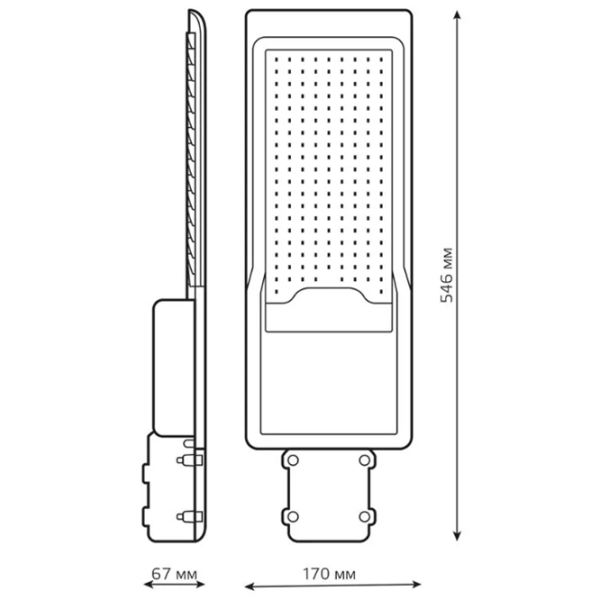 Corp de iluminat LED GAUSS Avenue 120 W /  photo 4