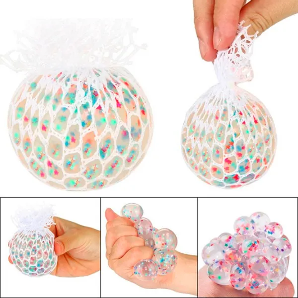 Jucărie antistres Essa Toys Mesh Ball Multicolor / 6+ photo 2