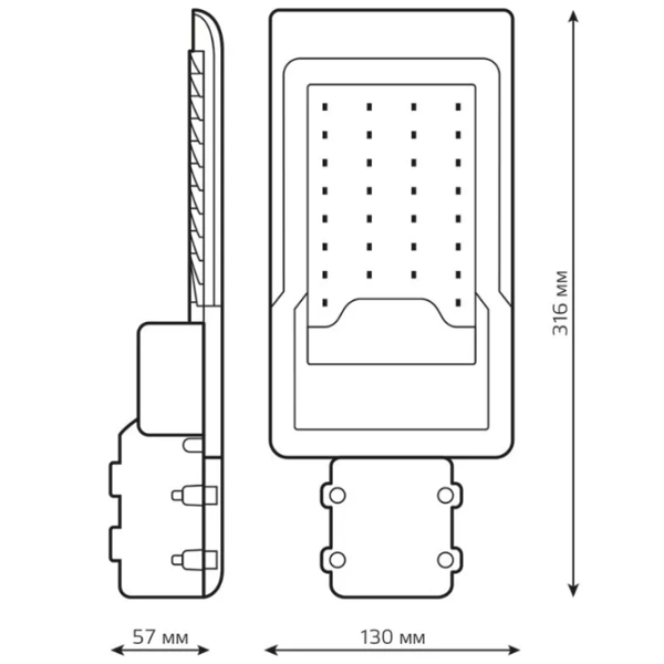 Corp de iluminat LED GAUSS Avenue 30 W /  photo 6 Corp de iluminat LED GAUSS Avenue 30 W /  photo 6