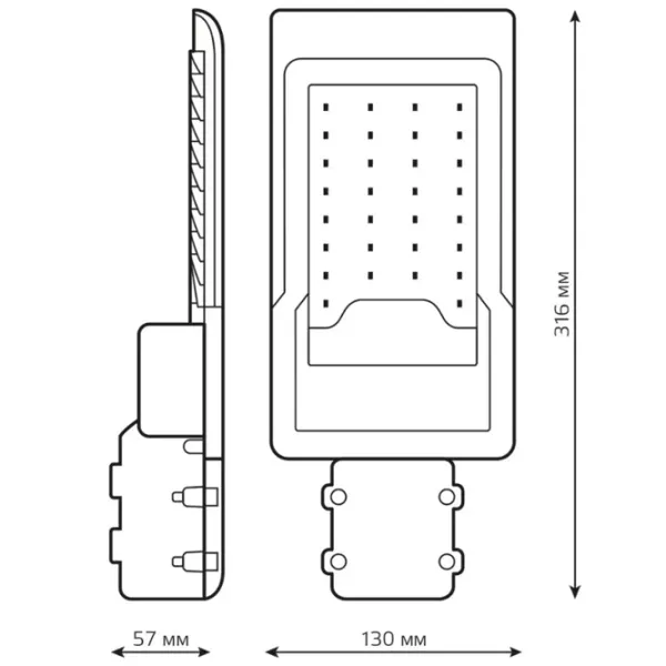 Corp de iluminat LED GAUSS Avenue 30 W /  photo 7 Corp de iluminat LED GAUSS Avenue 30 W /  photo 7
