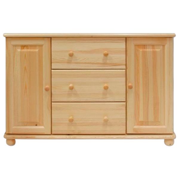 Комод Drewmax KD121 78 x 118 x 47см / Дерево / Разноцветный photo 1
