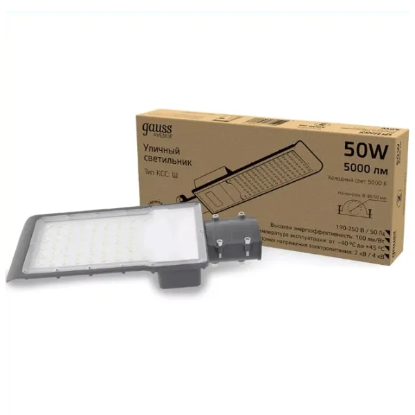 Corp de iluminat LED GAUSS Avenue 50 W /  photo 2