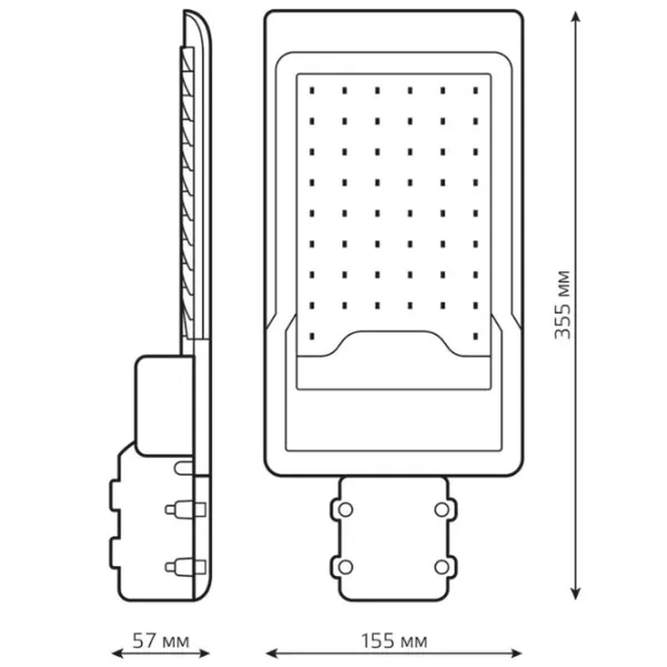 Corp de iluminat LED GAUSS Avenue 50 W /  photo 4