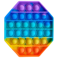 Игрушка антистресс Essa Toys Pop It Разноцветный / 3+