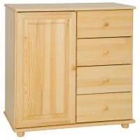 Комод Drewmax KD100 100 x 100 x 47см / Дерево / Разноцветный photo 2