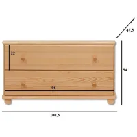 Comodă Drewmax KD101 55 x 100 x 47 / Lemn / Multicolor photo 2