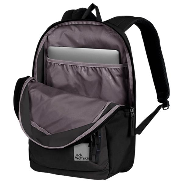 Рюкзак Jack Wolfskin Hasensprung 15" / Серый Черный / 23л photo 4 Рюкзак Jack Wolfskin Hasensprung 15" / Серый Черный / 23л photo 4