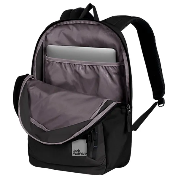 Рюкзак Jack Wolfskin Hasensprung 15" / Серый Черный / 23л photo 5 Рюкзак Jack Wolfskin Hasensprung 15" / Серый Черный / 23л photo 5