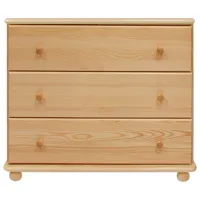 Комод Drewmax KD106 78 x 80 x 47см / Дерево / Разноцветный