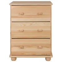 Комод Drewmax KD107 78 x 55 x 47см / Дерево / Разноцветный