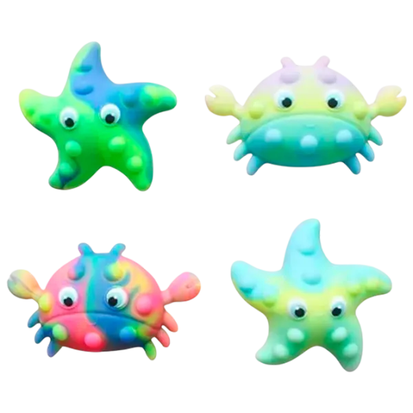 Игрушка антистресс Insportline Морские животные Разноцветный / 3+ photo 1