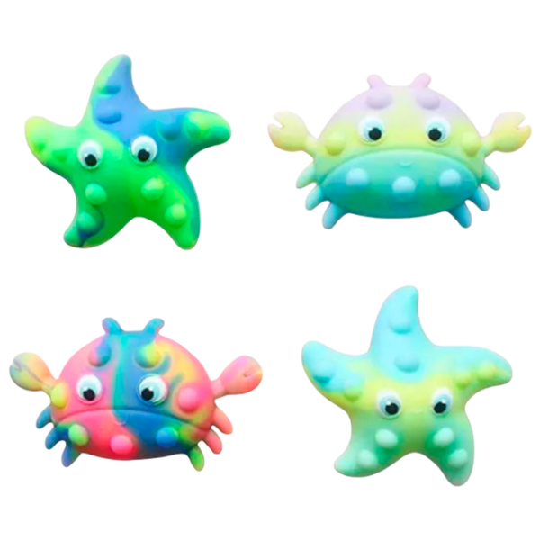 Игрушка антистресс Insportline Морские животные Разноцветный / 3+ photo 1