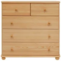 Comodă Drewmax KD109 100 x 100 x 47 / Lemn / Multicolor