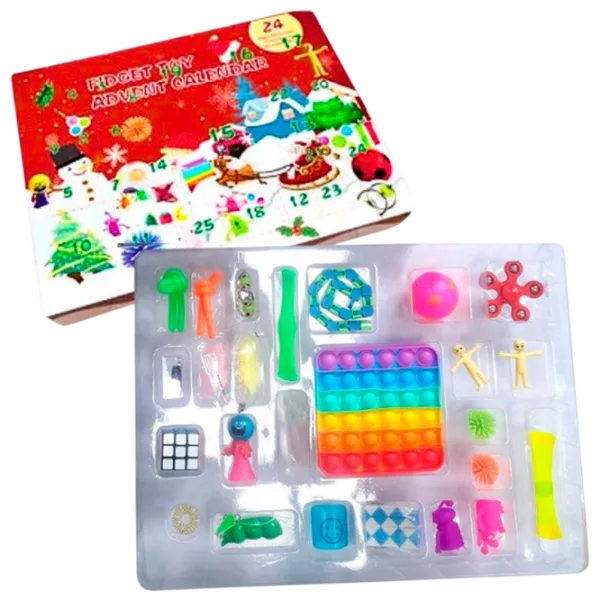 Игрушка антистресс Essa Toys Advent Calendar Разноцветный / 3+ photo 1