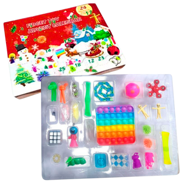 Игрушка антистресс Essa Toys Advent Calendar Разноцветный / 3+ photo 1