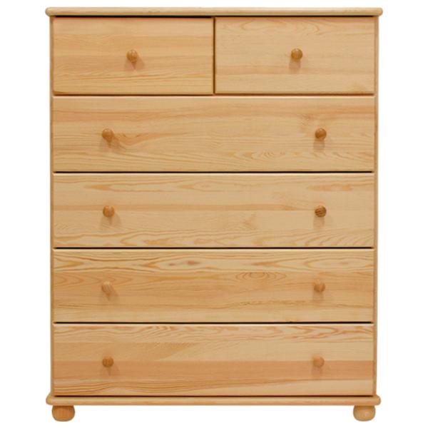 Комод Drewmax KD113 122 x 100 x 47см / Дерево / Разноцветный photo 1