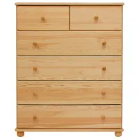 Comodă Drewmax KD113 122 x 100 x 47 / Lemn / Multicolor