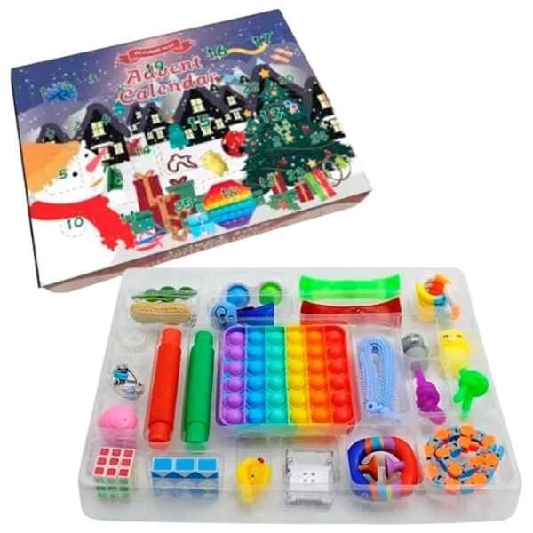 Игрушка антистресс Essa Toys Advent Calendar Разноцветный / 3+ photo 1
