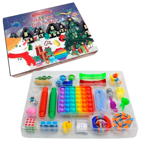Игрушка антистресс Essa Toys Advent Calendar Разноцветный / 3+ photo 1