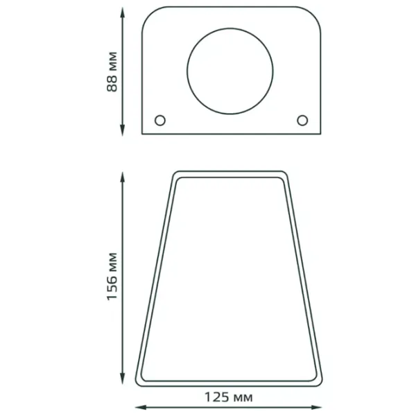 Corp de iluminat GAUSS Sigma GD164 35 W /  photo 4 Corp de iluminat GAUSS Sigma GD164 35 W /  photo 4