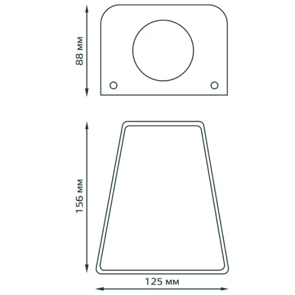 Corp de iluminat GAUSS Sigma GD164 35 W /  photo 4 Corp de iluminat GAUSS Sigma GD164 35 W /  photo 4