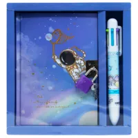 Carnet de notițe New World Space trip Purple / A6