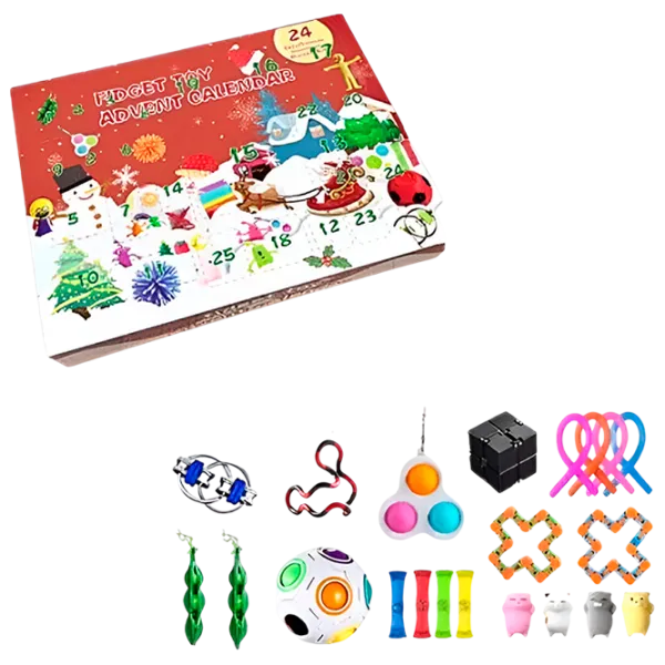 Игрушка антистресс Essa Toys Advent Calendar Разноцветный / 3+ photo 1