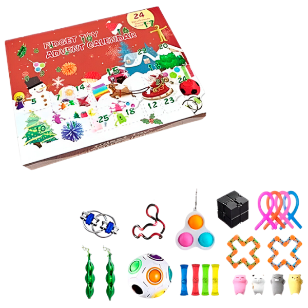 Игрушка антистресс Essa Toys Advent Calendar Разноцветный / 3+ photo 1