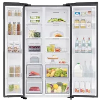 Frigider Samsung RS62DG5003B1EO Side by Side 655 l / 178 cm / Black photo 5