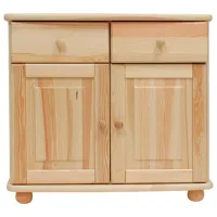 Комод Drewmax KD139 76 x 85 x 42см / Дерево / Разноцветный