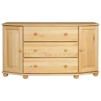 Comodă Drewmax KD131 78 x 140 x 47 / Lemn / Multicolor