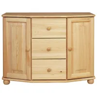 Comodă Drewmax KD135 78 x 100 x 47 / Lemn / Multicolor