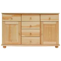 Комод Drewmax KD136 76 x 125 x 42см / Дерево / Разноцветный