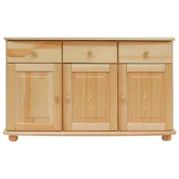 Comodă Drewmax KD138 76 x 125 x 42 / Lemn / Multicolor