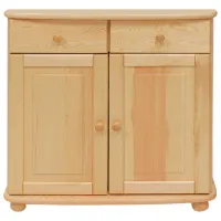 Комод Drewmax KD142 92 x 85 x 42см / Дерево / Разноцветный